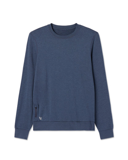 Ponto Performance Crew Azure Heather | Vuori Sale