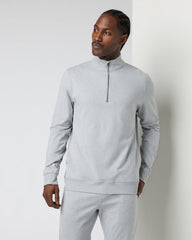 Coronado Half Zip Men's Light Grey Sweatshirt | Vuori On sale