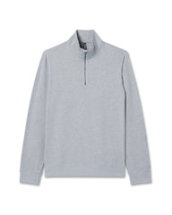 Coronado Half Zip Men's Light Grey Sweatshirt | Vuori On sale