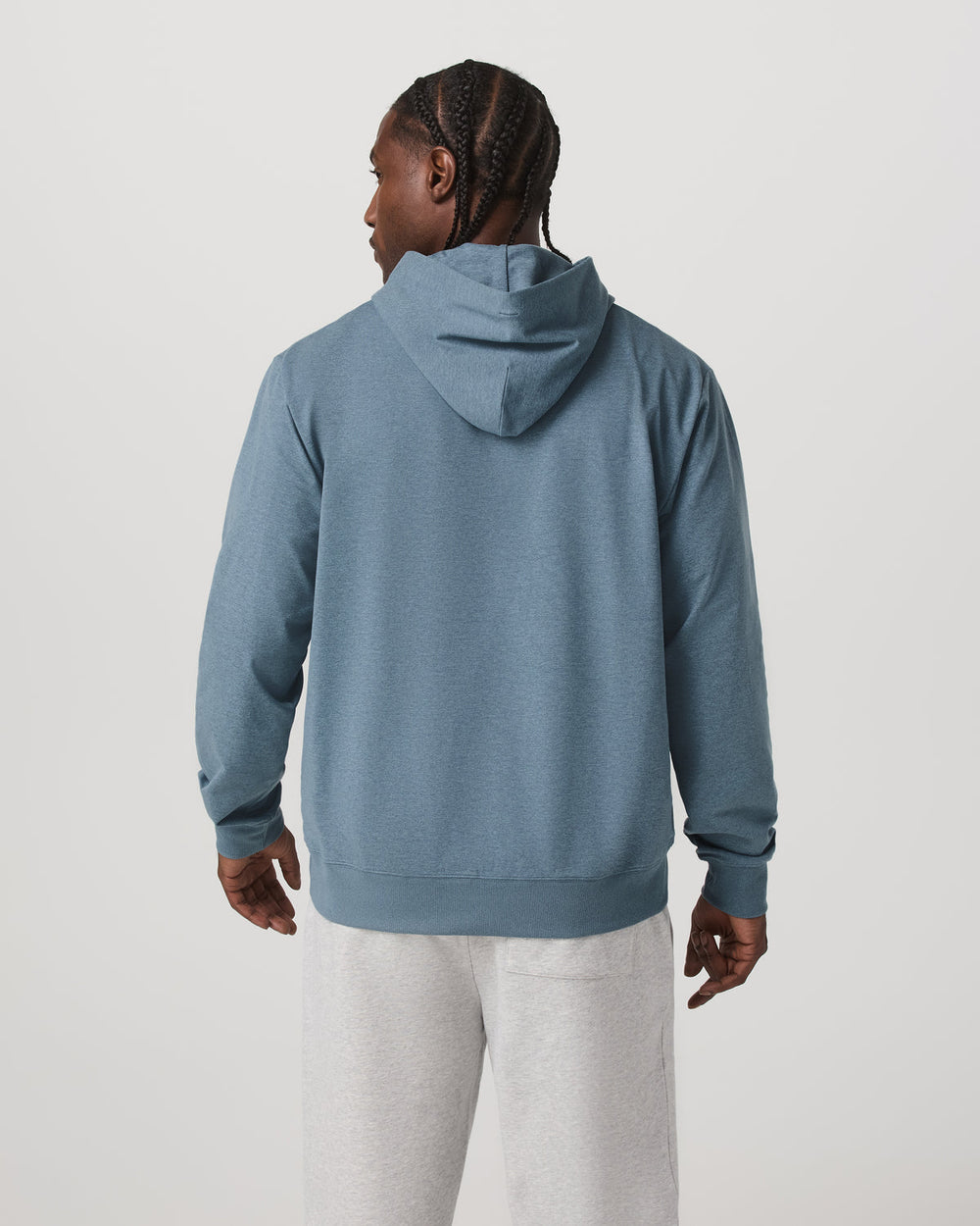Coronado Pullover Hoodie 2.0 Men's Abyss Heather Hoodie | Vuori Online