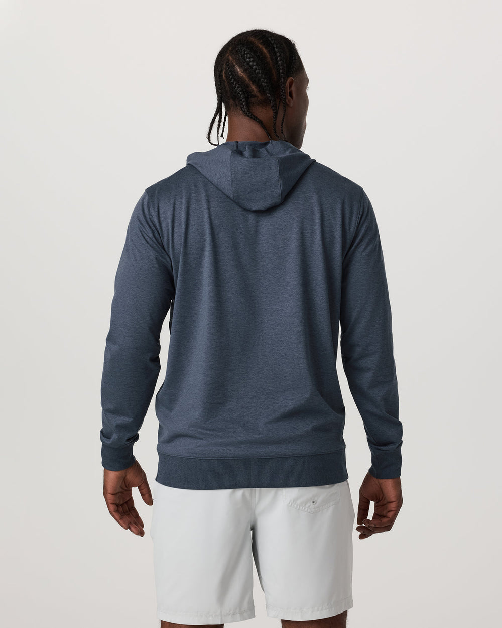 Sunday Hoodie 2.0 Men's Azure Heather Athletic Hoodie | Vuori Outlet