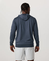 Sunday Hoodie 2.0 Men's Azure Heather Athletic Hoodie | Vuori Outlet