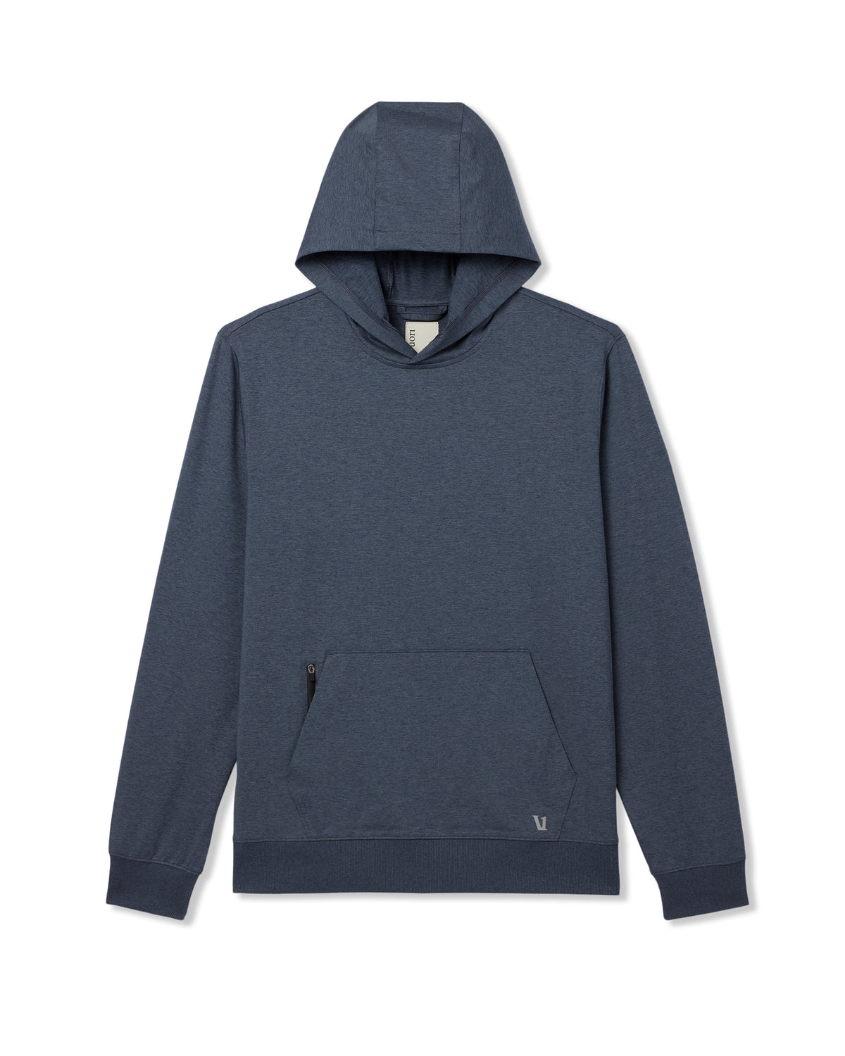 Sunday Hoodie 2.0 Men's Azure Heather Athletic Hoodie | Vuori Outlet