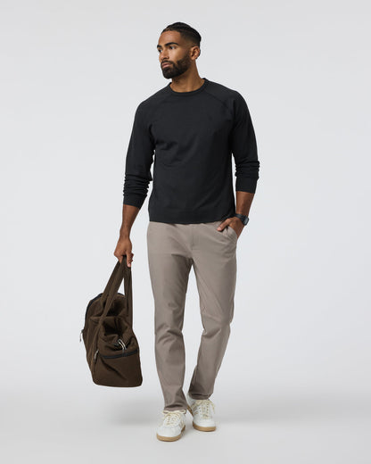 Coronado Crew Black Heather | Vuori Discount