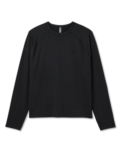 Coronado Crew Black Heather | Vuori Discount