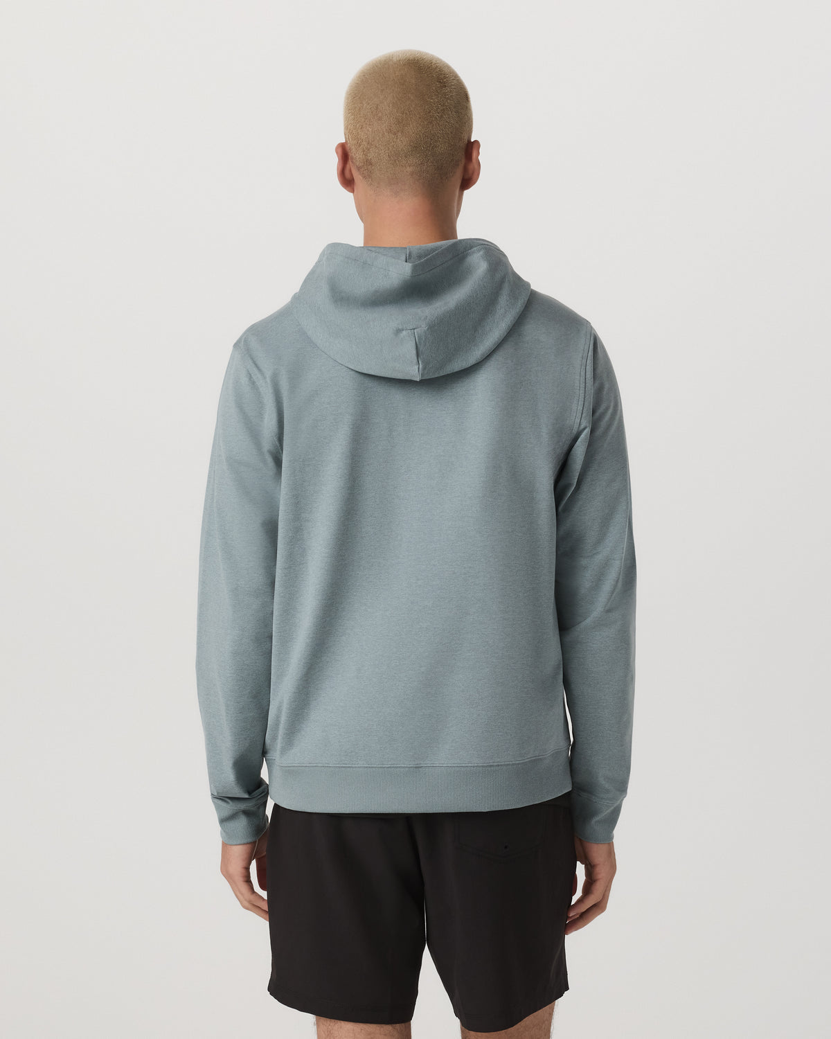 Coronado Full Zip Hoodie 2.0 Misty Blue Heather Jacket | Vuori Sale