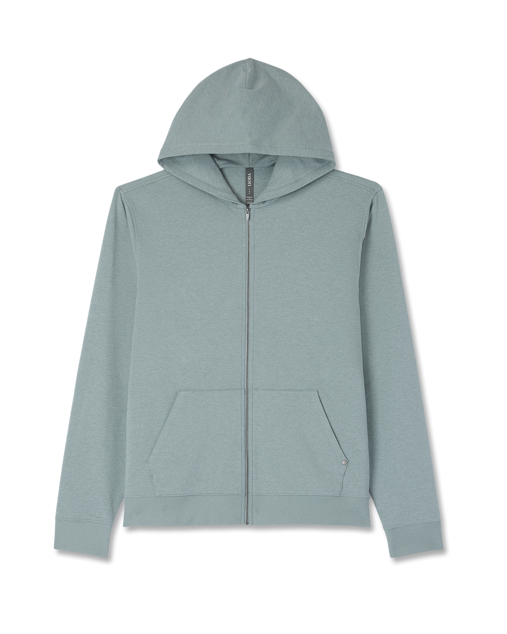 Coronado Full Zip Hoodie 2.0 Misty Blue Heather Jacket | Vuori Sale