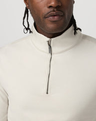 Coronado Half Zip Men's Ivory Heather Pullover | Vuori On sale