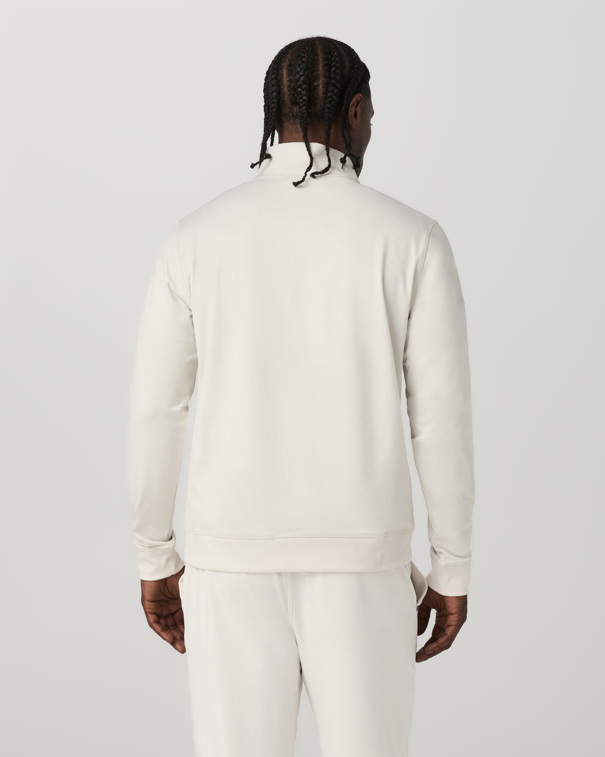 Coronado Half Zip Men's Ivory Heather Pullover | Vuori On sale