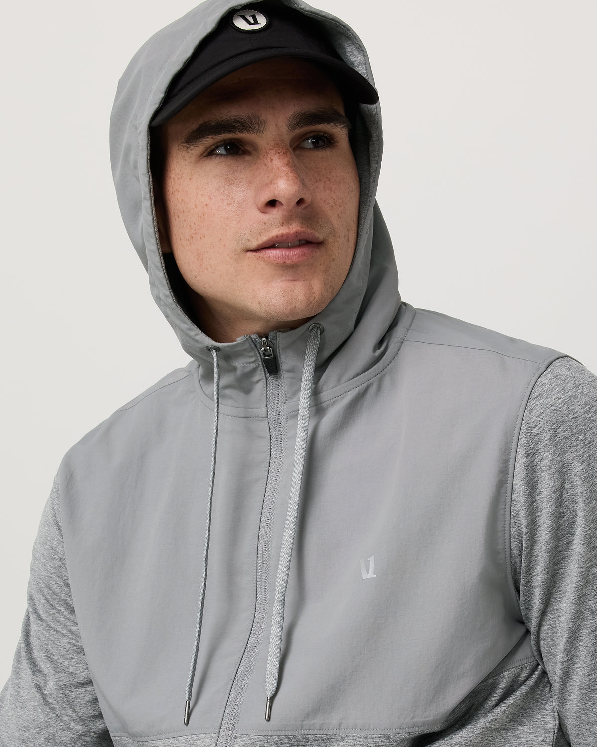 Sunday Element Jacket Men's Grey Heather Jacket | Vuori For sale