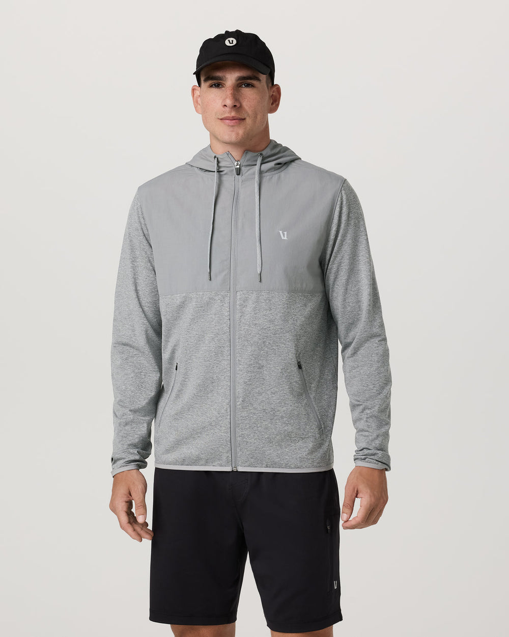 Sunday Element Jacket Men's Grey Heather Jacket | Vuori For sale
