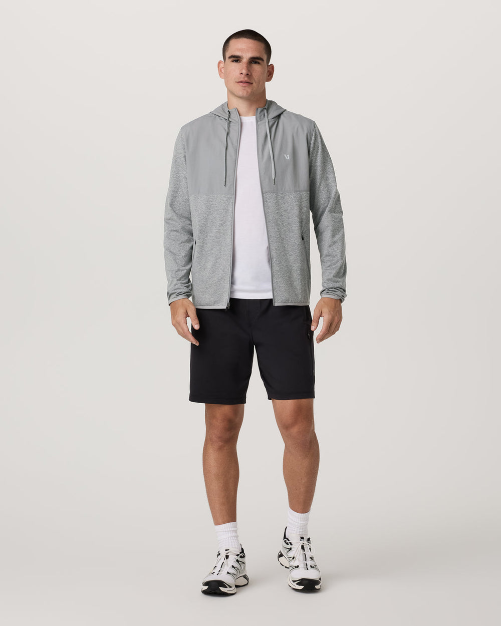 Sunday Element Jacket Men's Grey Heather Jacket | Vuori For sale