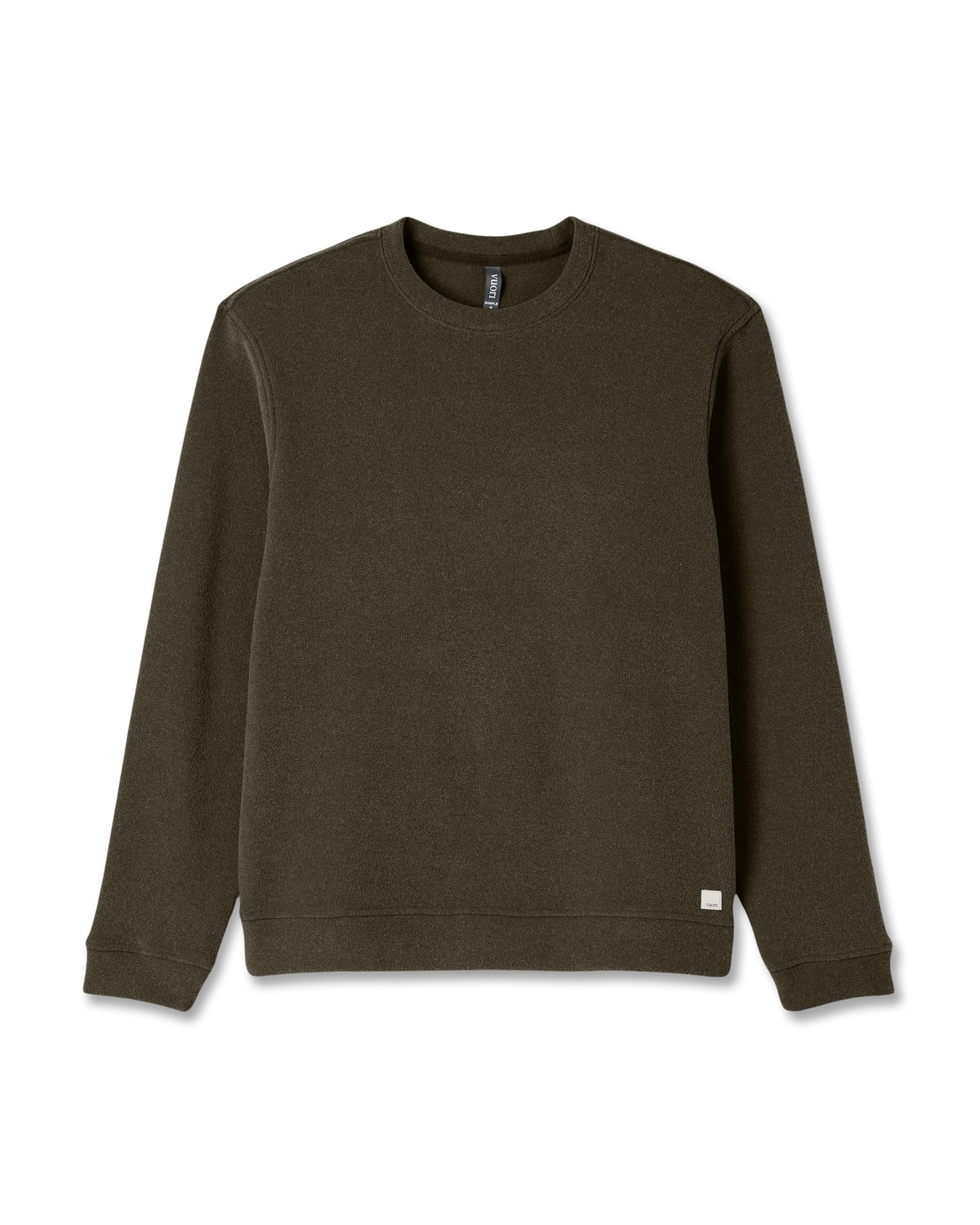 Beach Fleece Crew Men's Dark Oregano Heather Sweatshirt | Vuori Online
