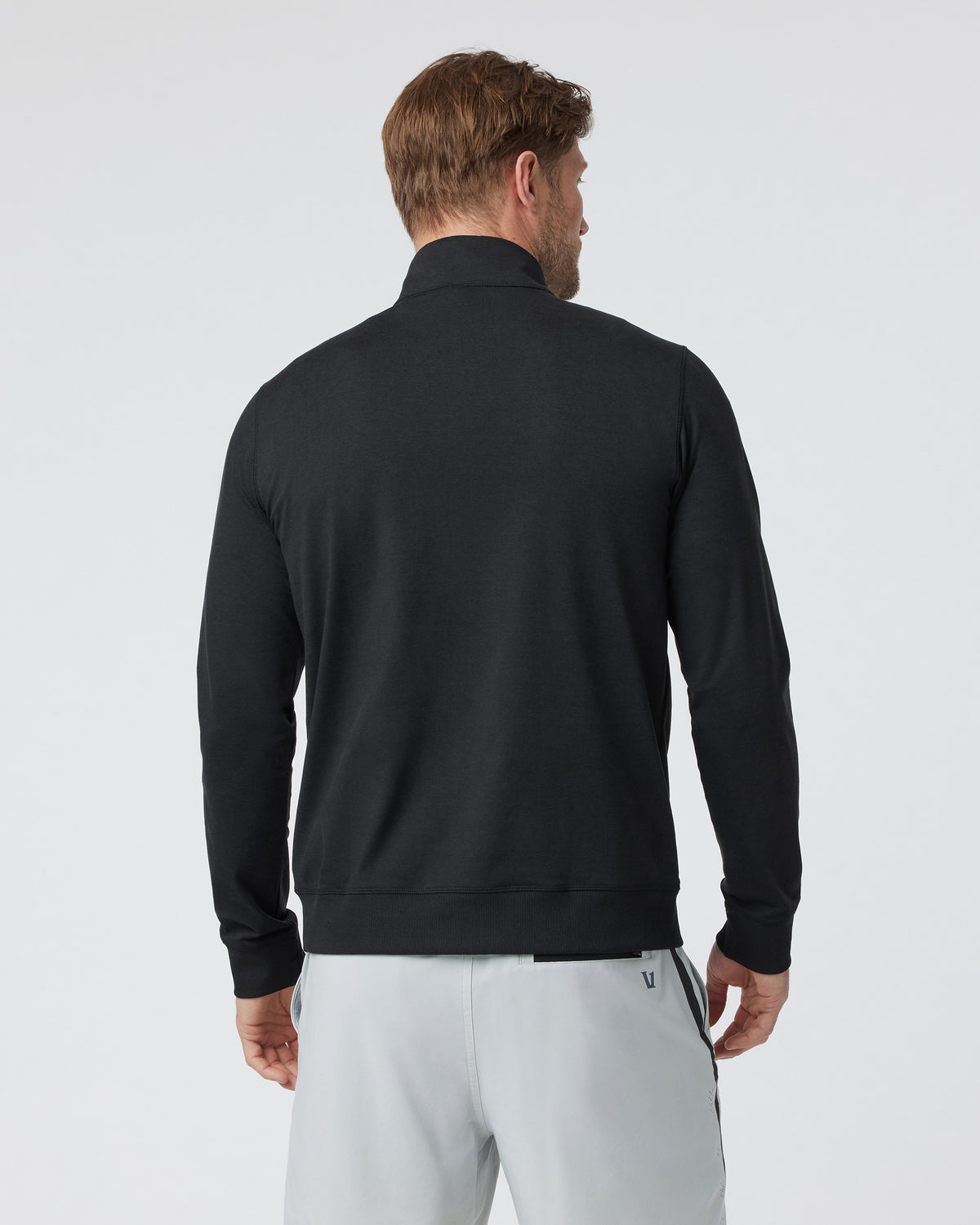 Coronado Half Zip Black Heather | Vuori Outlet