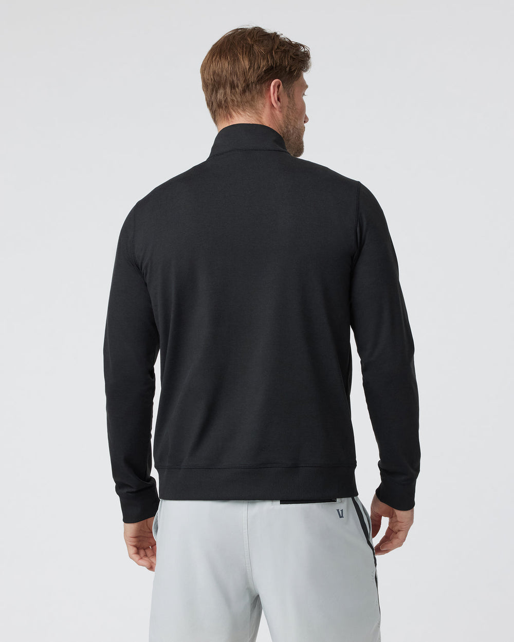Coronado Half Zip Black Heather | Vuori Outlet