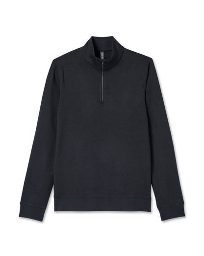 Coronado Half Zip Black Heather | Vuori Outlet