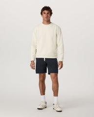 Beach Fleece Crew Men's Bone Heather Crewneck | Vuori