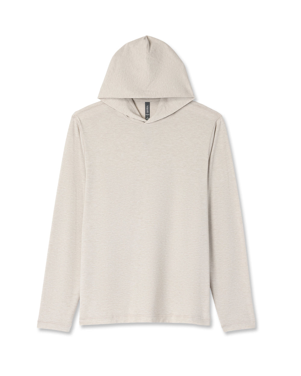 Men's Long Sleeve Everyday Fitness Hoodie Oatmeal Heather | Vuori Discount