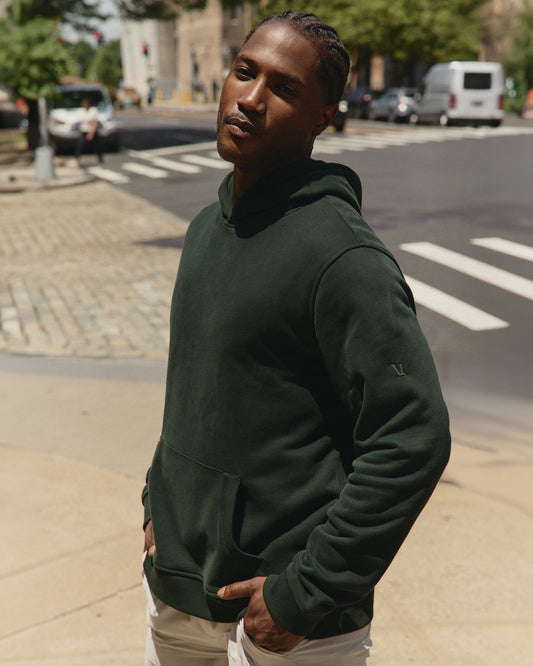 Seaside Pullover Hoodie Men's Evergreen Pullover Hoodie | Vuori Sale