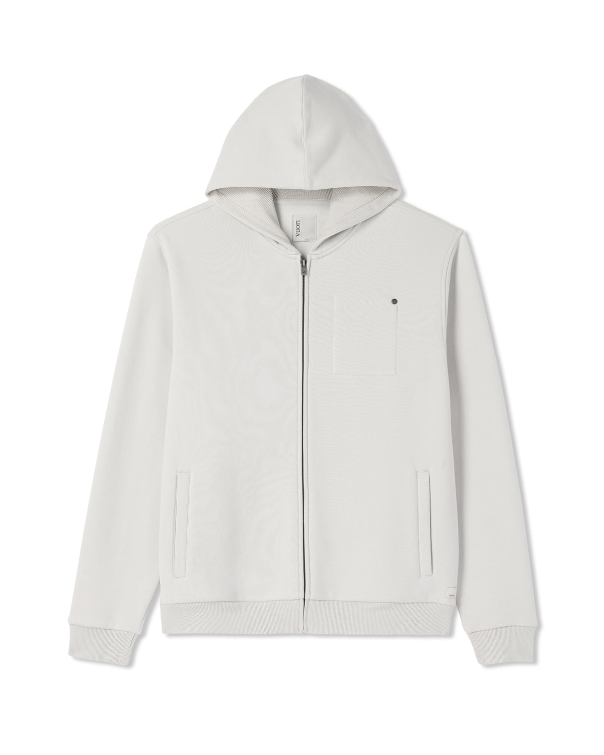 Seaside Full Zip 2.0 Men's Salt Full Zip Hoodie | Vuori For sale