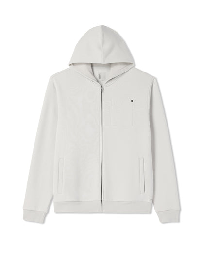 Seaside Full Zip 2.0 Men's Salt Full Zip Hoodie | Vuori For sale