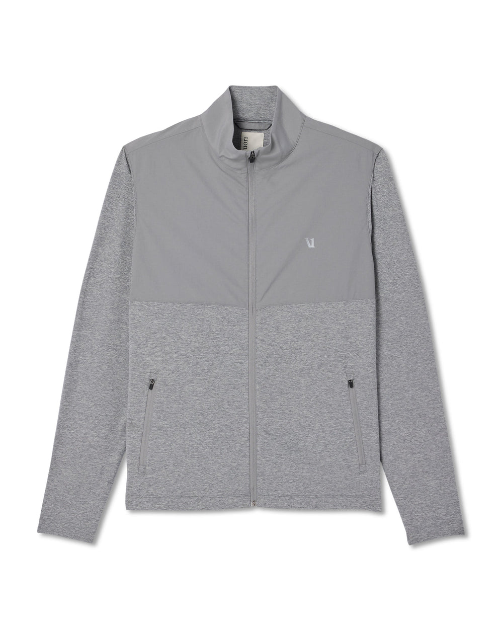 Sunday Element Track Jacket Men's Grey Heather | Vuori On sale