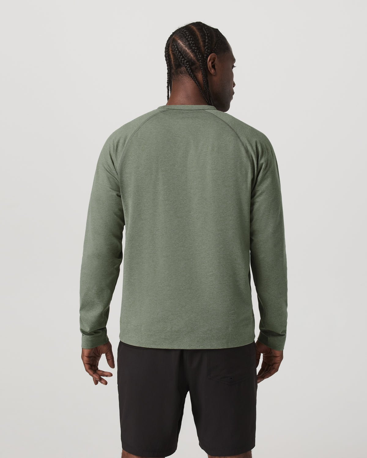 Men's Coronado Crew - Relaxed Fit Light Oregano Heather | Vuori For sale
