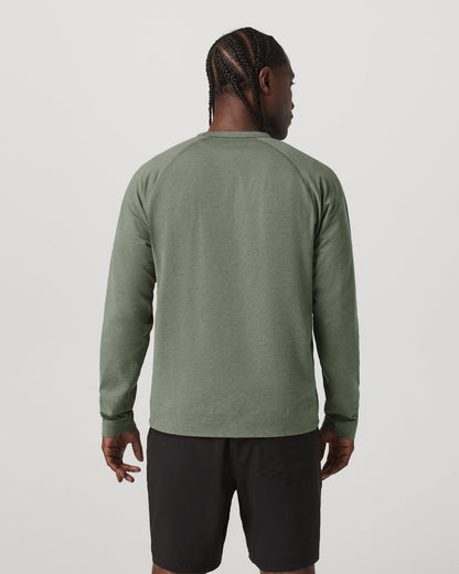 Men's Coronado Crew - Relaxed Fit Light Oregano Heather | Vuori For sale