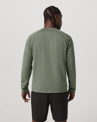 Men's Coronado Crew - Relaxed Fit Light Oregano Heather | Vuori For sale