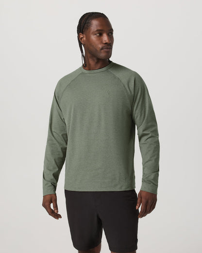 Men's Coronado Crew - Relaxed Fit Light Oregano Heather | Vuori For sale
