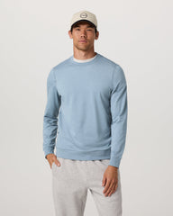 Ponto Performance Crew Men's Flint Heather Crew Neck | Vuori US