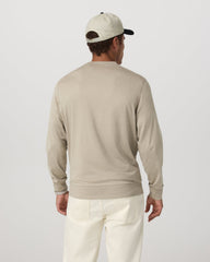 Ponto Performance Crew Men's Truffle Heather Crew Neck | Vuori Clothing