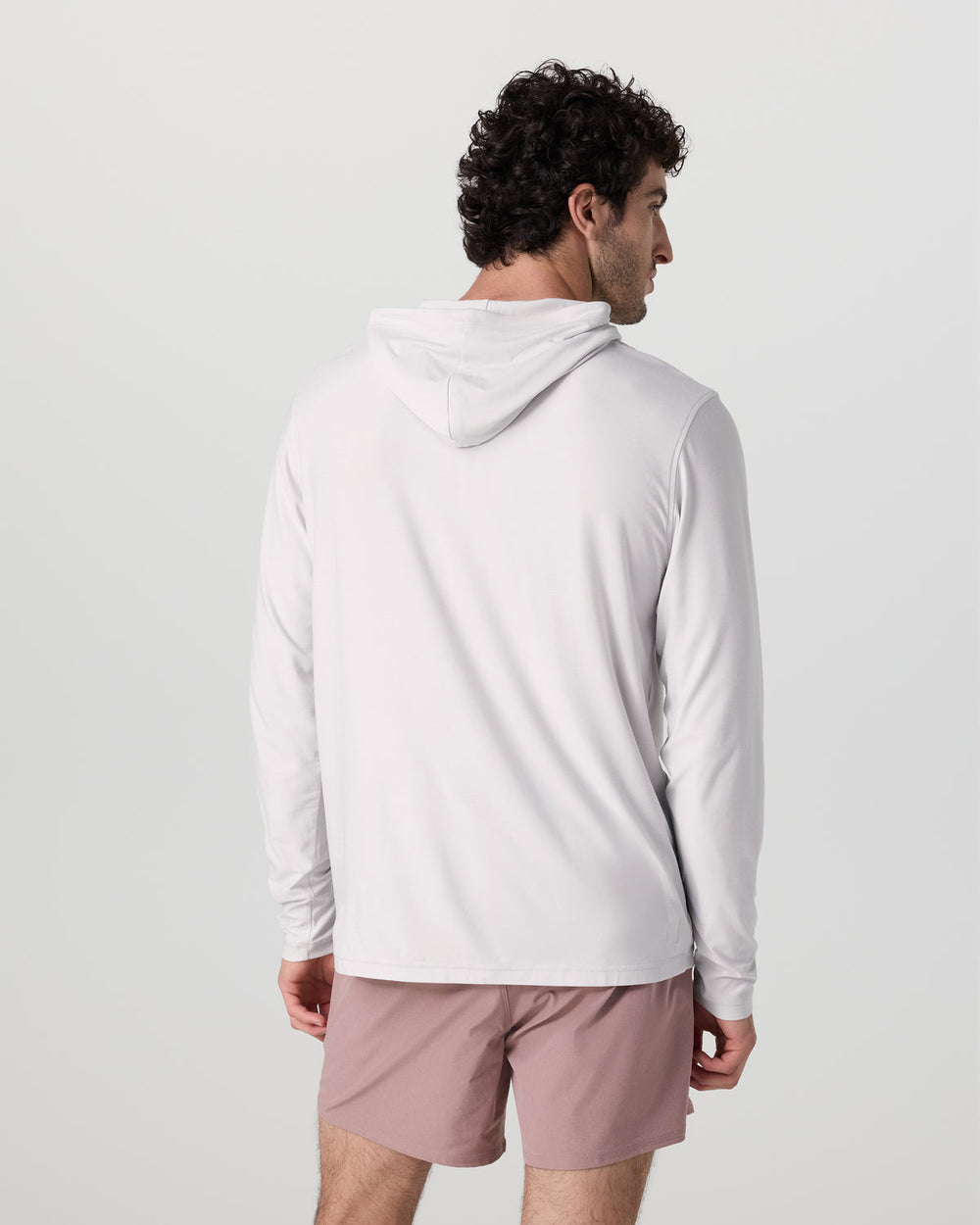 Strato Tech Hoodie Men's Frost Grey Workout Hoodie | Vuori On sale