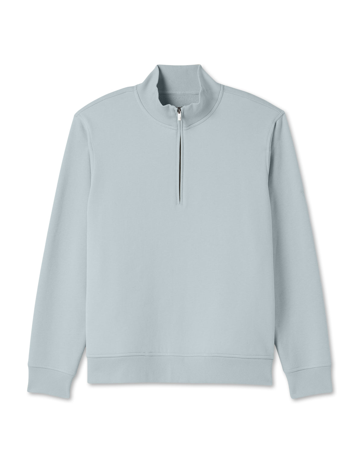 Seaside 1/2 Zip Classic Men's Blue Haze Pullover | Vuori Outlet