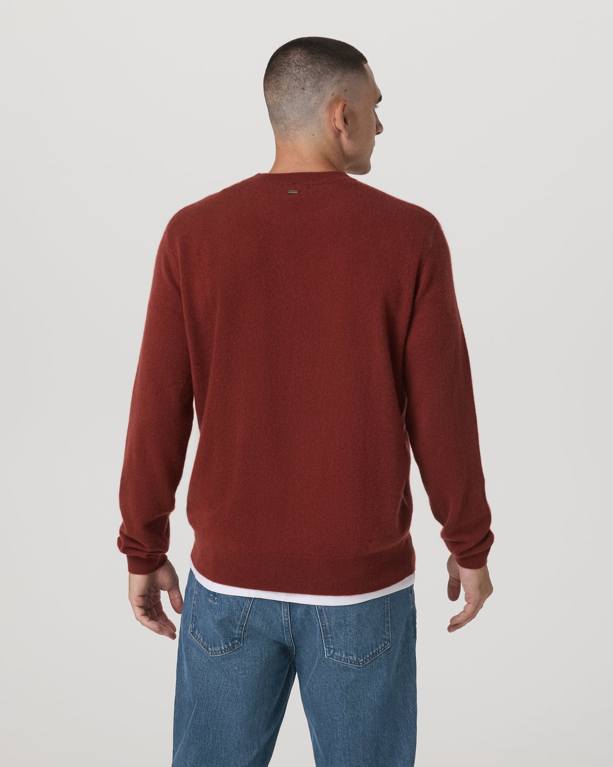 Berik Cashmere Sweater Men's Spiced Apple Sweater | Vuori Discount