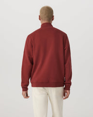 Seaside 1/2 Zip Classic Men's Spiced Apple Pullover | Vuori On sale