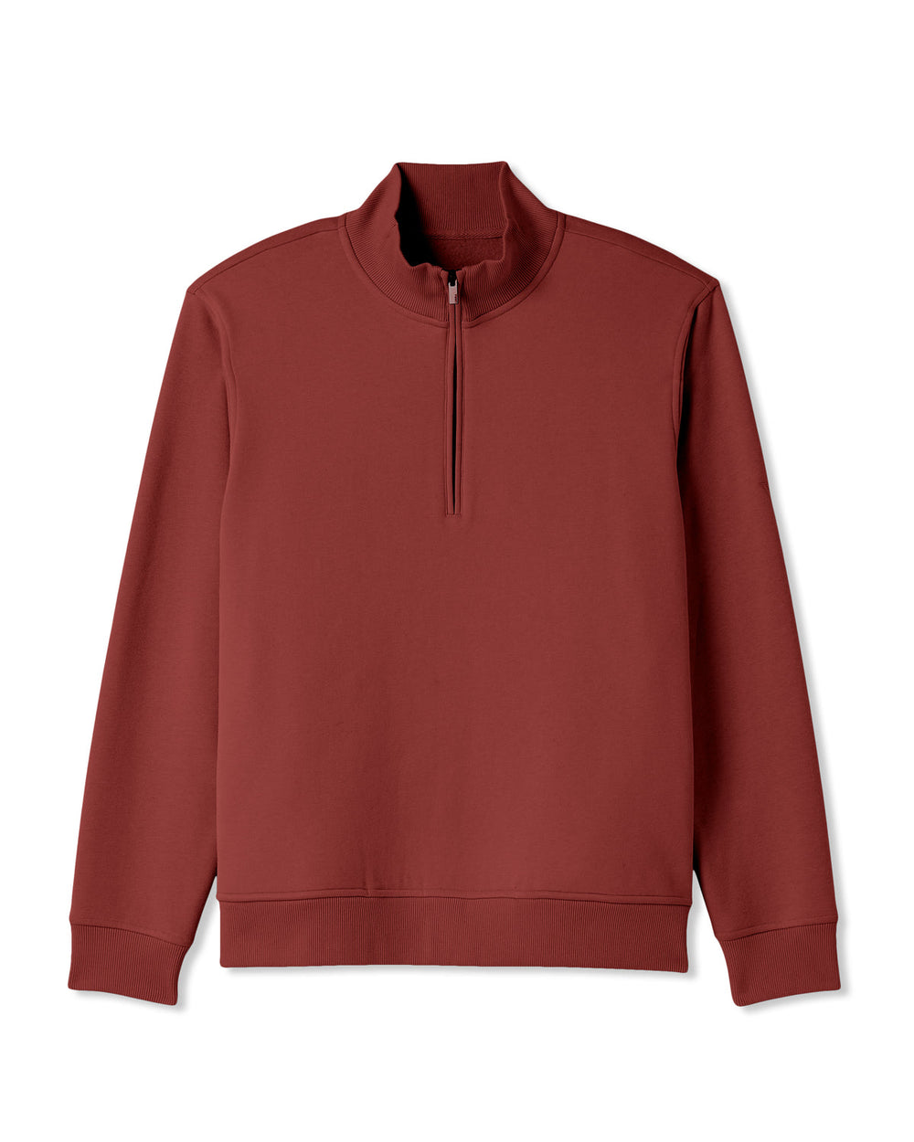 Seaside 1/2 Zip Classic Men's Spiced Apple Pullover | Vuori On sale