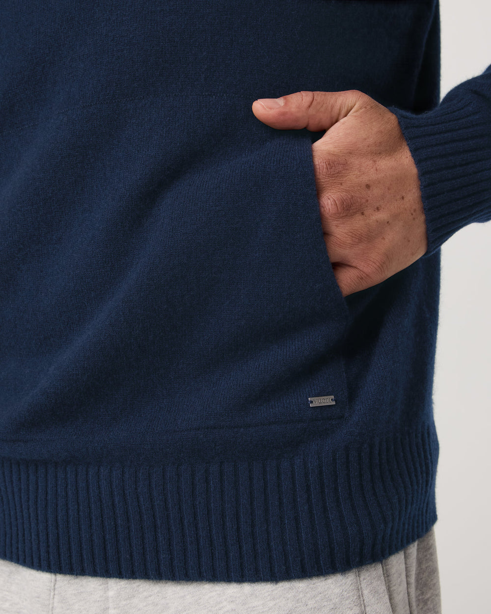 Berik Cashmere Hoodie Men's Hoodie in Ink | Vuori On sale
