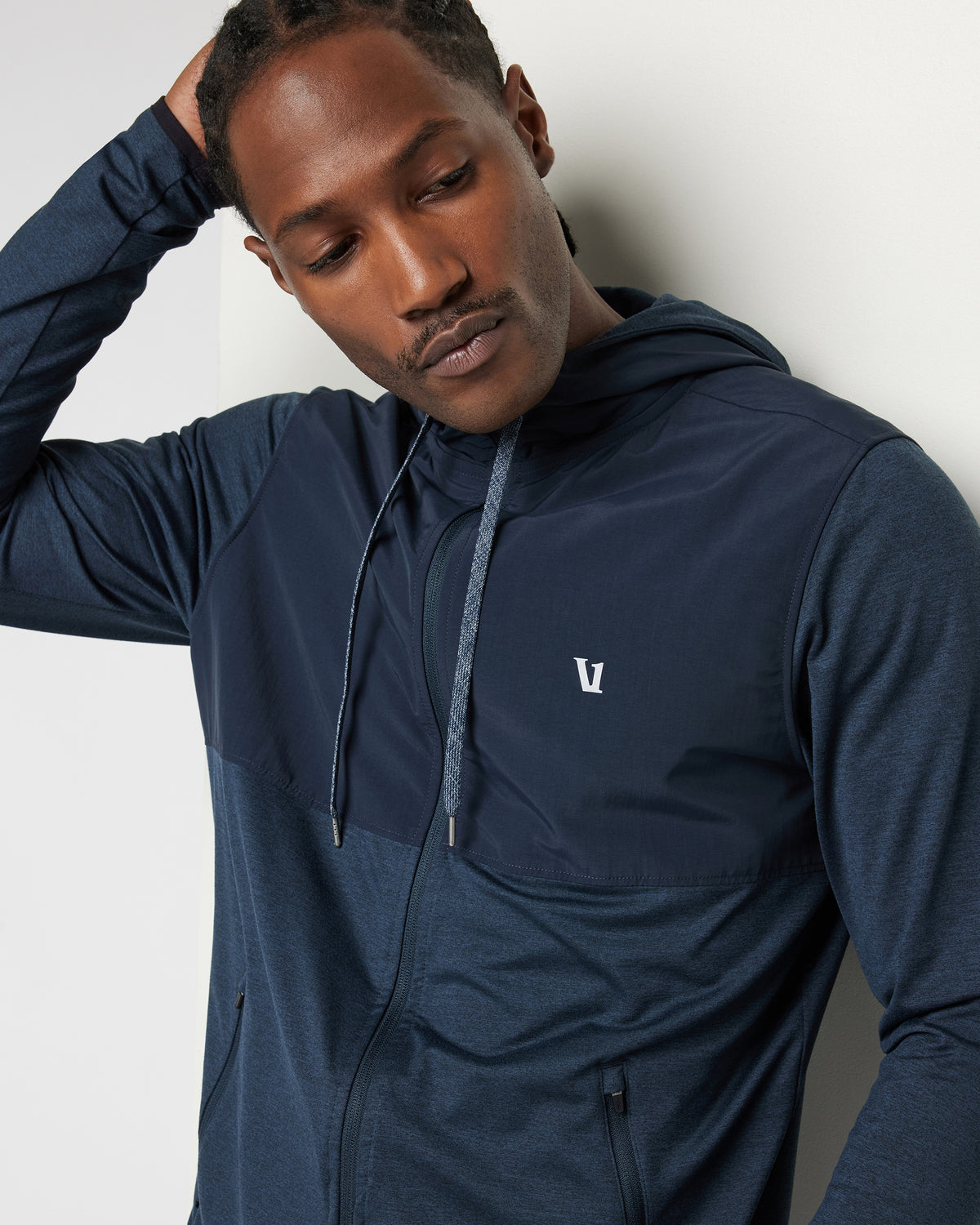 Sunday Element Jacket Men's Ink Blue Running Jacket | Vuori Online