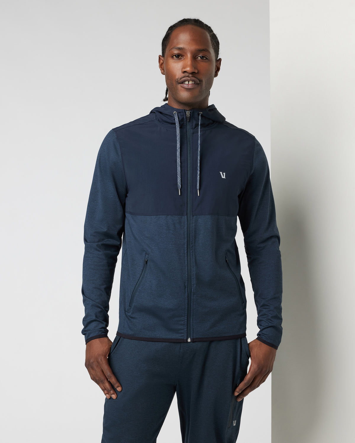 Sunday Element Jacket Men's Ink Blue Running Jacket | Vuori Online
