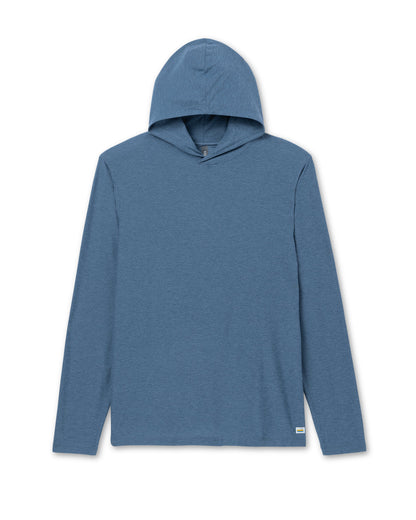Strato Tech Hoodie Men's Pool Blue Workout Hoodie | Vuori US