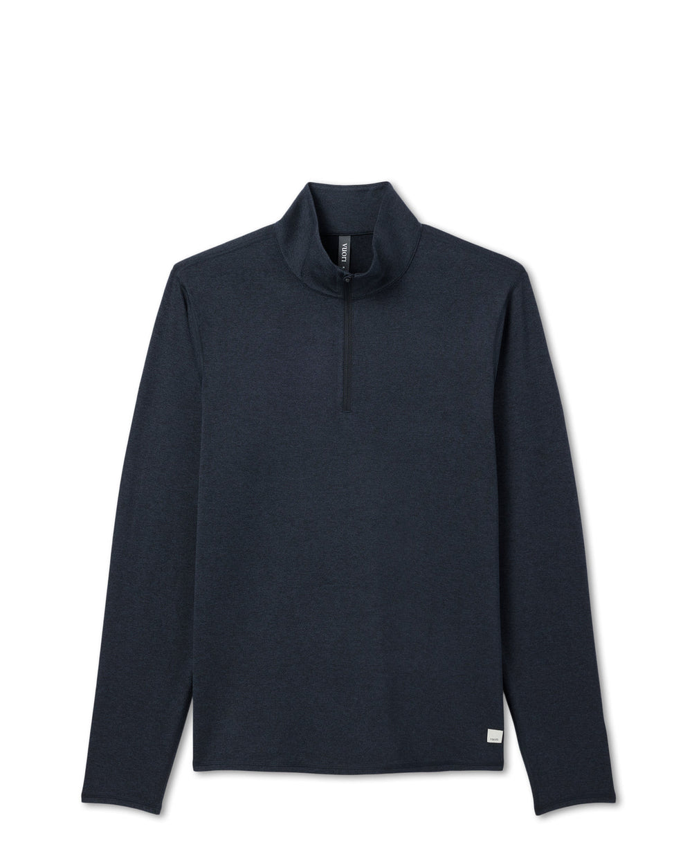 Ponto Half Zip Mock Neck Ink Heather | Vuori Clothing