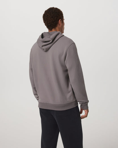 Seaside Full Zip 2.0 Men's Cavern Grey Full Zip Hoodie | Vuori Discount