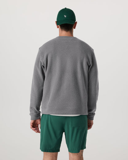 Beach Fleece Crew Men's Pinecone Heather Crewneck | Vuori Sale