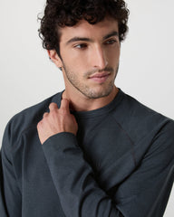 Coronado Crew Midnight Heather | Vuori On sale