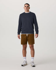 Cypress Logo Crew Men's Navy Sweatshirt | Vuori For sale