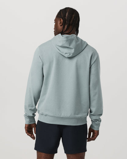 Men's Coronado Pullover Hoodie 2.0 Misty Blue Heather | Vuori Online