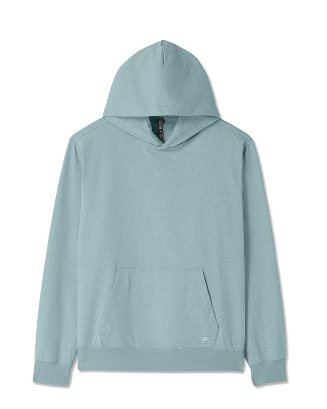 Men's Coronado Pullover Hoodie 2.0 Misty Blue Heather | Vuori Online