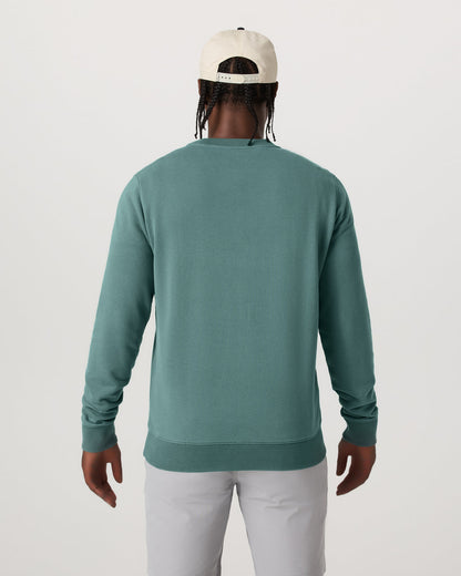 Cypress Logo Crew Men's Bluegrass Sweatshirt | Vuori Outlet