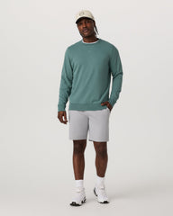 Cypress Logo Crew Men's Bluegrass Sweatshirt | Vuori Outlet